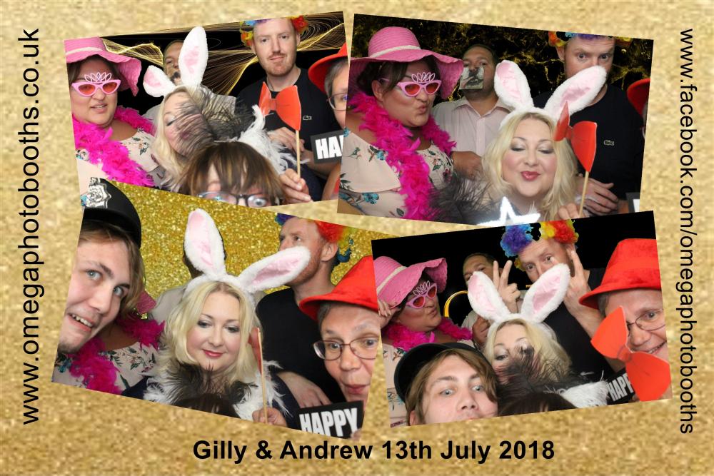 Gilly & Andrew's Wedding | View more photos from the event at gallery.omegaphotobooths.co.uk/u/Omega-Photobooths/Gilly-Andrews-Wedding